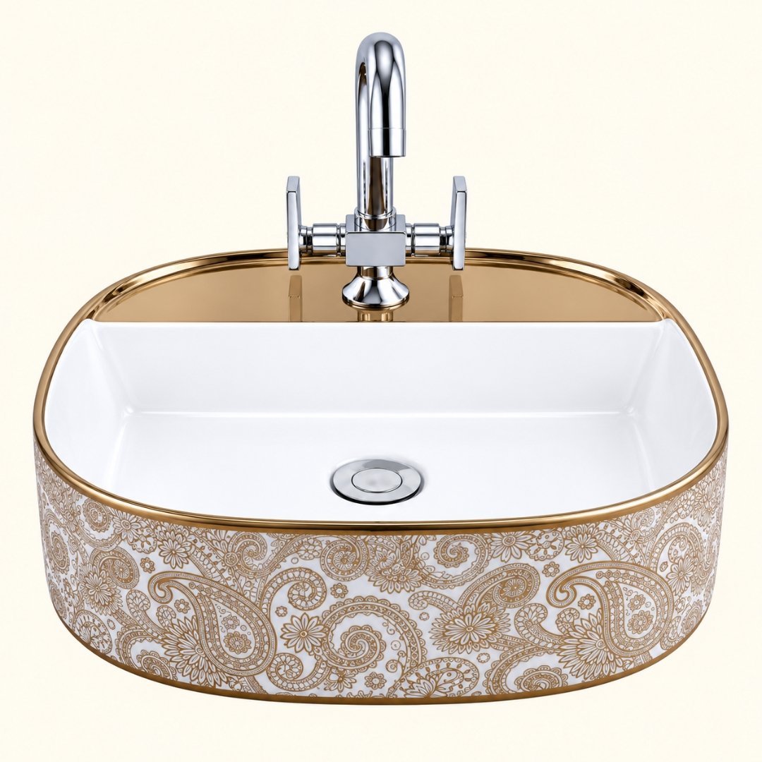 Sonet ANTILA Golden, table top basin (view 3)